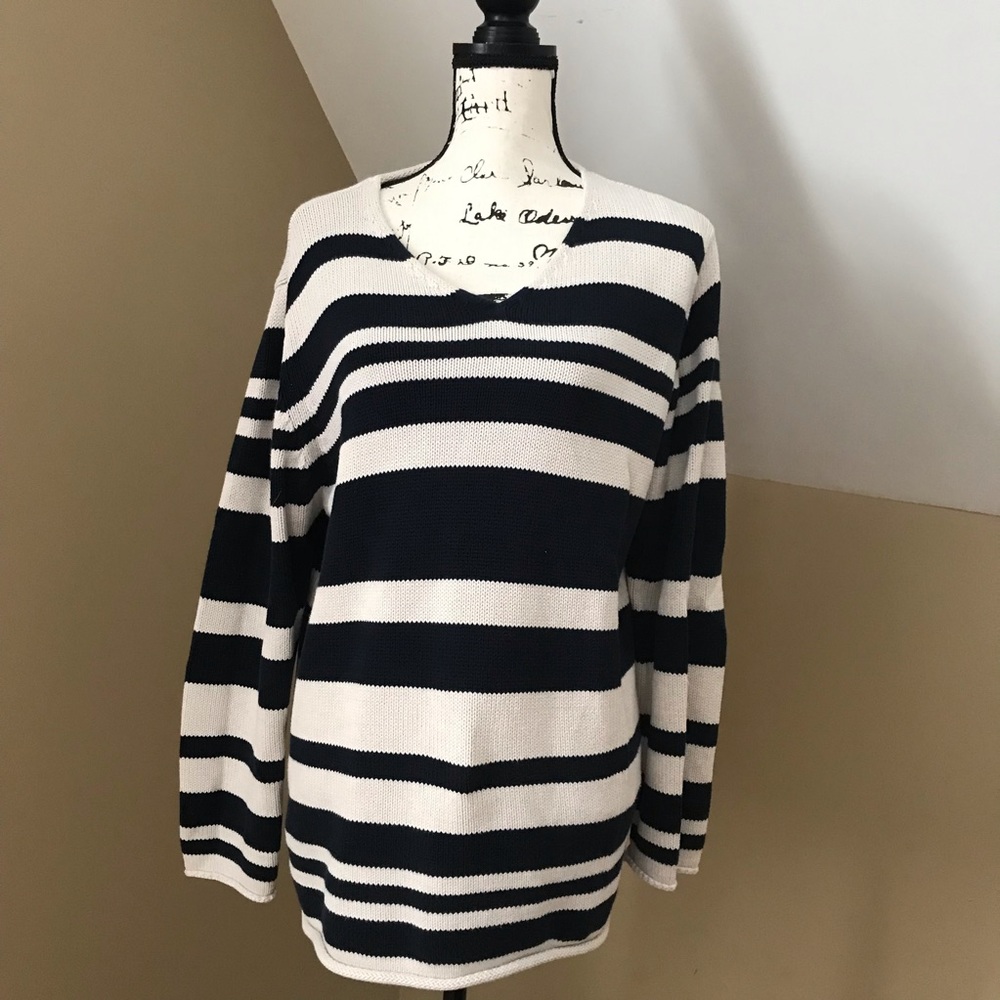 Eddie Bauer Crochet Sweater